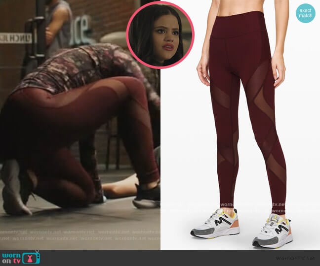 Lululemon Wunder Under High-Rise Tights worn by Maggie Vera (Sarah Jeffery) on Charmed