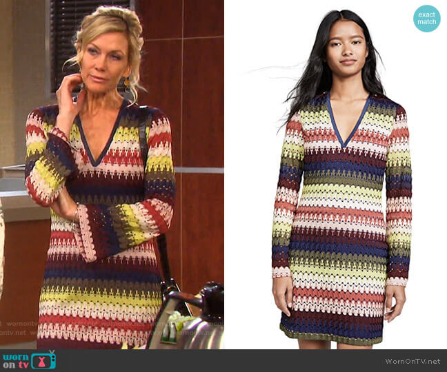 Ramy Brook Jaime Dress worn by Kristen DiMera (Stacy Haiduk) on Days of our Lives