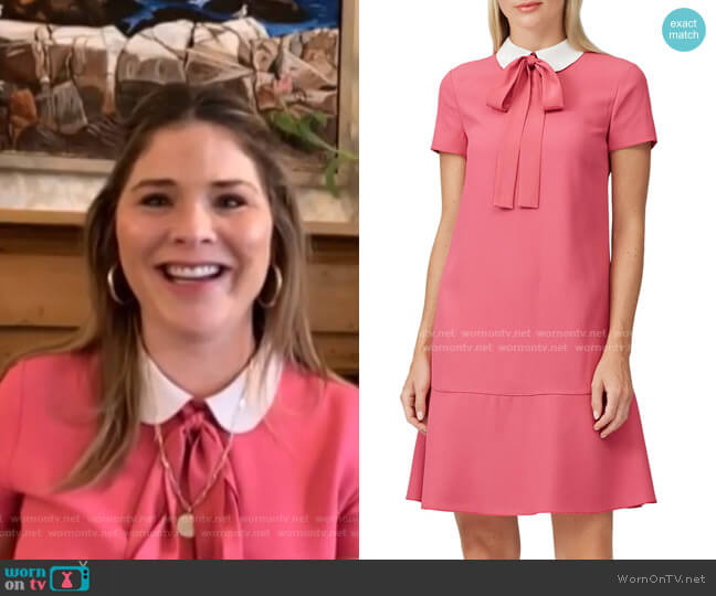 RED Valentino Envers Dress worn by Jenna Bush Hager on Today