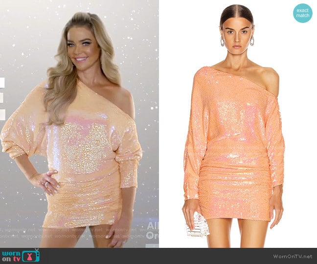 Retrofete Yasmin Dress worn by Denise Richards on The Real Housewives of Beverly Hills