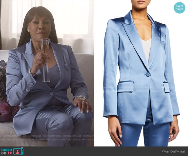 Veronica Beard Medi Satin Jacket