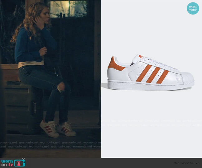 Adidas Superstar Shoes worn by Courtney Whitemore (Brec Bassinger) on Stargirl