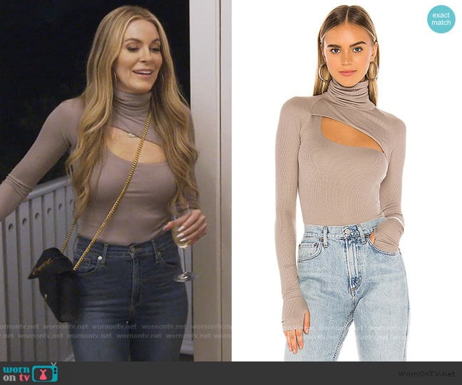 Alix Carder Bodysuit worn by Leah McSweeney on The Real Housewives of New York City