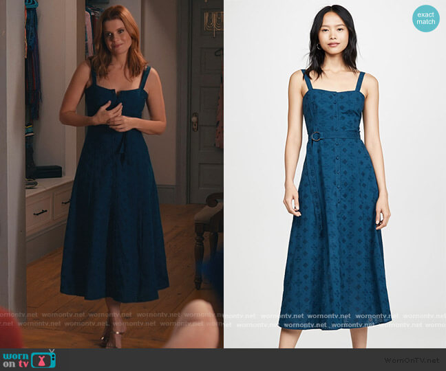 Cinq a Sept Tous Les Jours Alix Dress worn by Maddie Townsend (JoAnna Garcia Swisher) on Sweet Magnolias