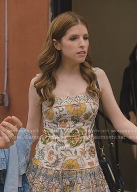 Darby’s floral print mini dress on Love Life