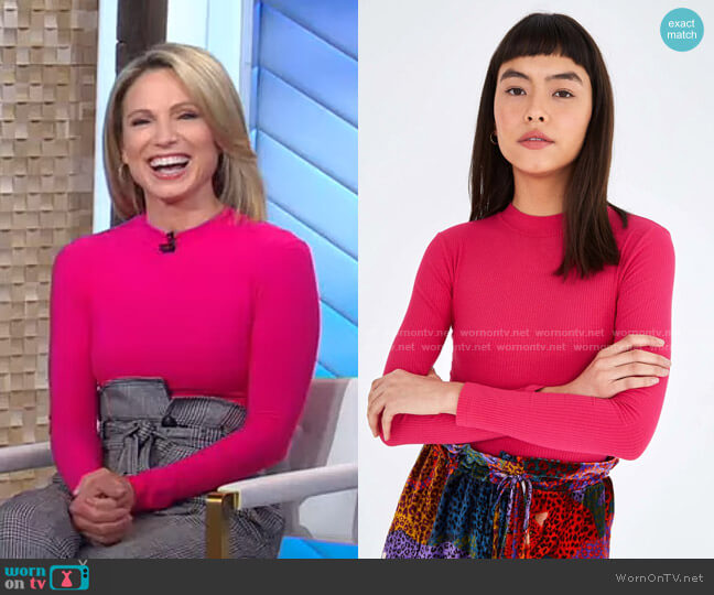 Farm Rio Bodysuit worn by Amy Robach on Good Morning America