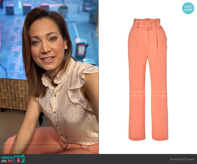 Hofmann Copenhagen Elisea Pants worn by Ginger Zee on Good Morning America
