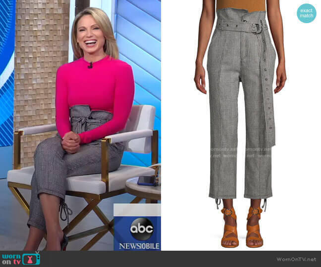 Marissa Webb Isadora Pants worn by Amy Robach on Good Morning America