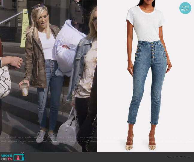 J Brand Natasha Jeans worn by Tinsley Mortimer on The Real Housewives of New York City