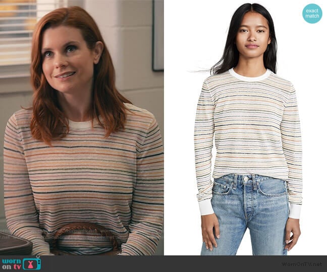 Joie Ade Sweater worn by Maddie Townsend (JoAnna Garcia Swisher) on Sweet Magnolias