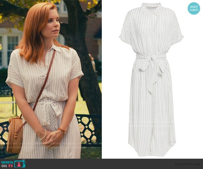 Joie Jeanee Dress worn by Maddie Townsend (JoAnna Garcia Swisher) on Sweet Magnolias