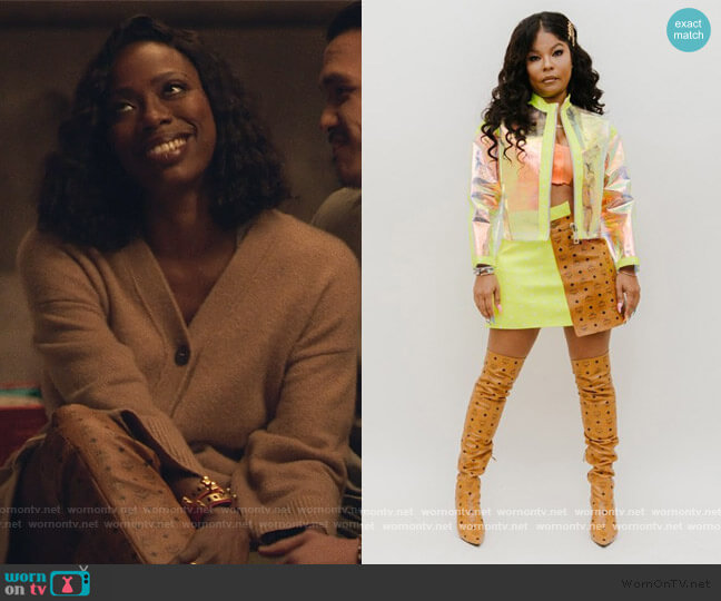 MCM x Misa Hylton Print Boots worn by Molly Carter (Yvonne Orji) on Insecure