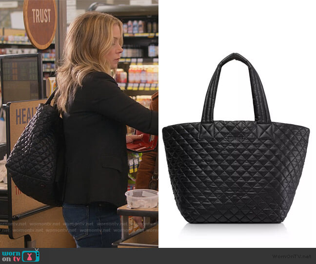 MZ Wallace Medium Metro Tote worn by Jen Harding (Christina Applegate) on Dead to Me