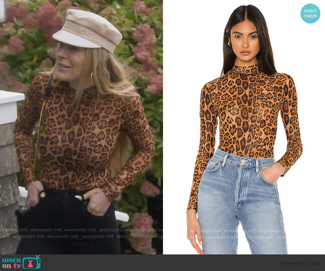Majorelle Stevie Bodysuit worn by Leah McSweeney on The Real Housewives of New York City
