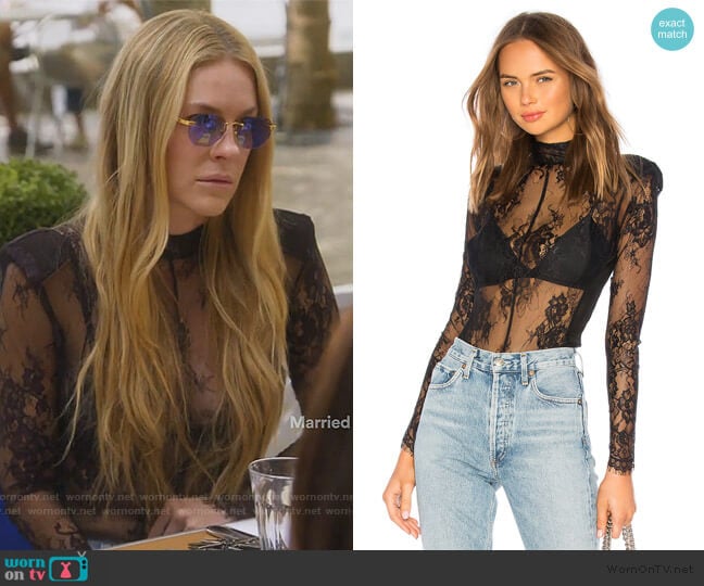 NBD Peter Bodysuit worn by Leah McSweeney on The Real Housewives of New York City