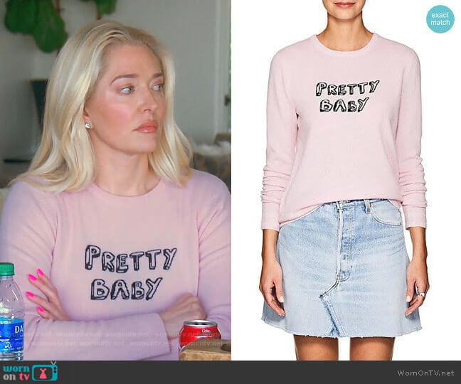J Brand Cashmere Pretty Baby Jumper worn by Erika Jayne on The Real Housewives of Beverly Hills