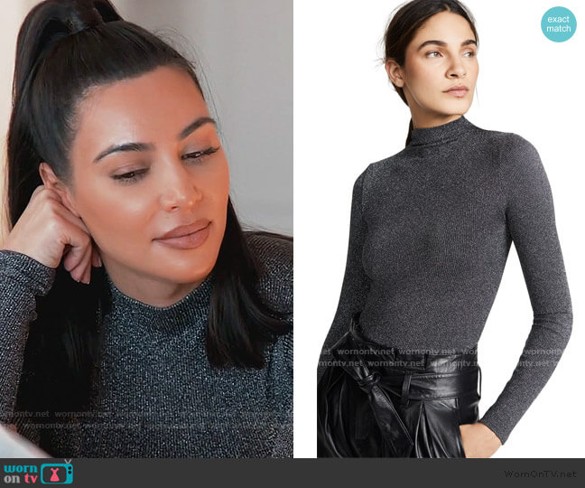 Wolford Joan Bodysuit worn by Kim Kardashian on Keeping Up with the Kardashians