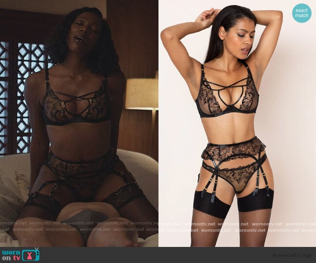 Agent Provocateur Plunge Underwired Bra worn by Molly Carter (Yvonne Orji) on Insecure