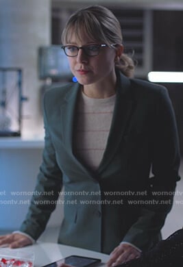 Kara’s green blazer on Supergirl
