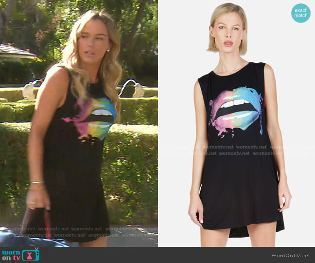 Lauren Moshi Deanna Dress worn by Teddi Mellencamp Arroyave on The Real Housewives of Beverly Hills