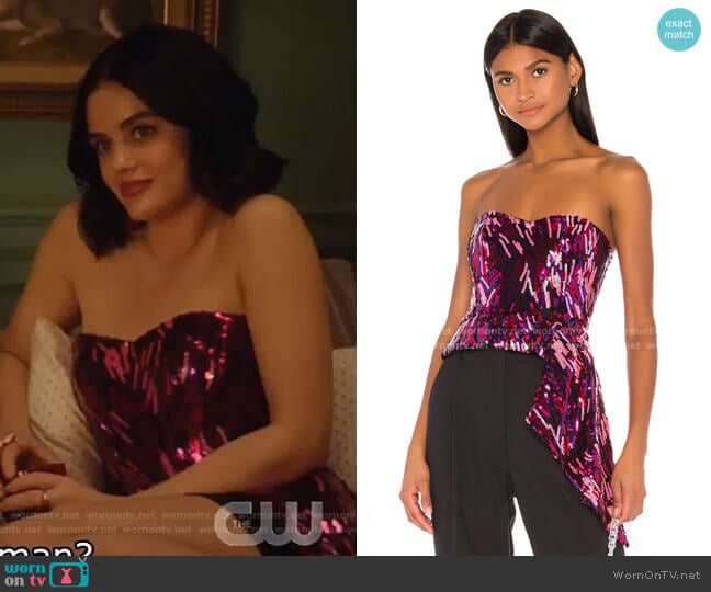 LPA Irina Top worn by Katy Keene (Lucy Hale) on Katy Keene