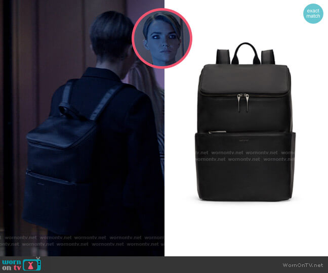 Matt & Nat Dean Backpack worn by Kate Kane (Ruby Rose) on Batwoman
