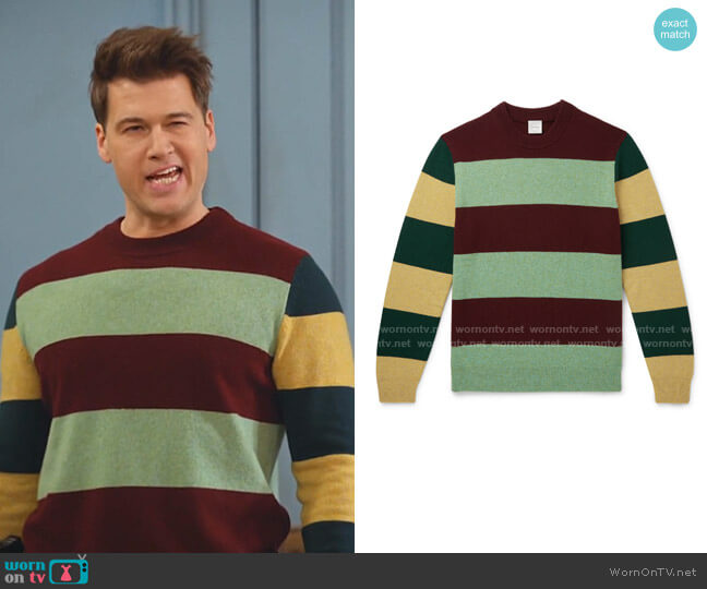 Paul Smith Striped Wool Sweater