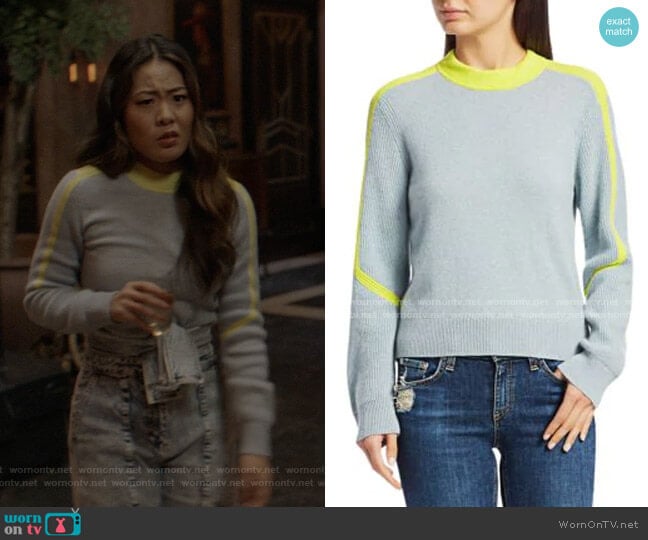 Rag & Bone Logan Cashmere Ski Sweater worn by Mary Hamilton (Nicole Kang) on Batwoman