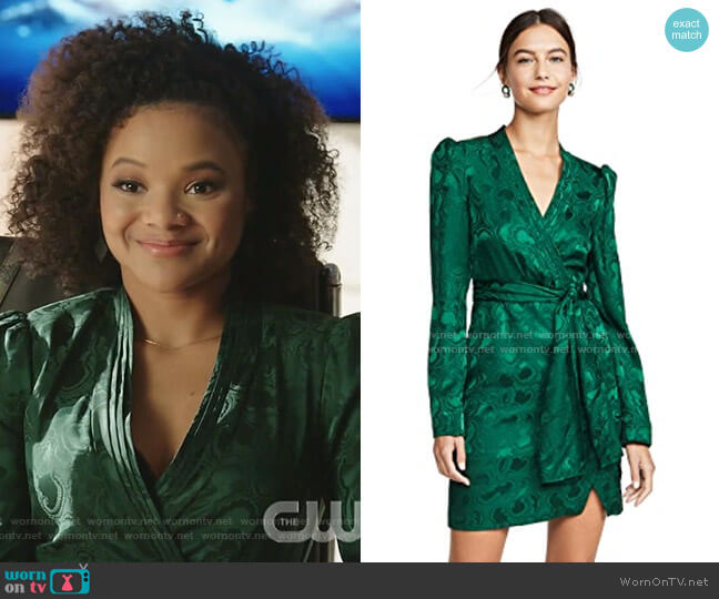 Saloni Bibi Dress worn by Vanessa (Jade Payton) on Dynasty