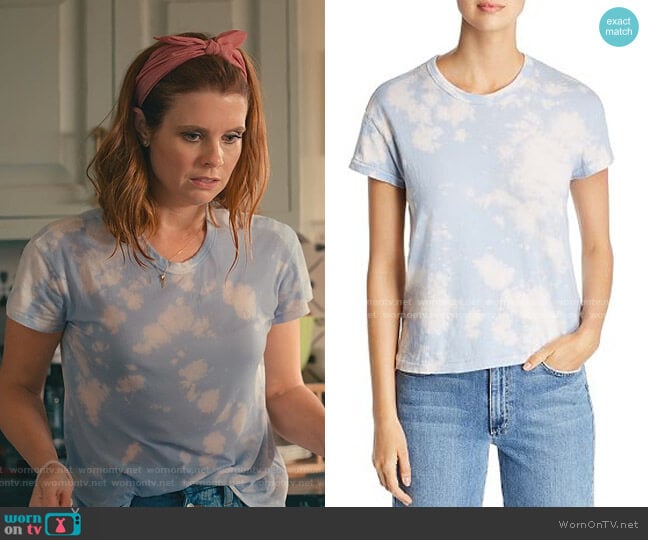 Splendid Tie Dye Tee worn by Maddie Townsend (JoAnna Garcia Swisher) on Sweet Magnolias