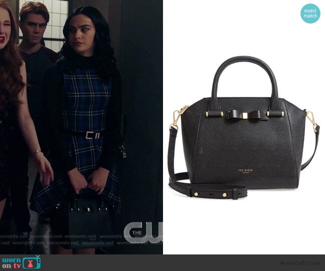 Ted Baker Janne Pebbled Leather Tote worn by Veronica Lodge (Camila Mendes) on Riverdale