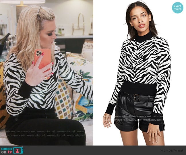A.L.C. Lola Sweater worn by Tinsley Mortimer on The Real Housewives of New York City
