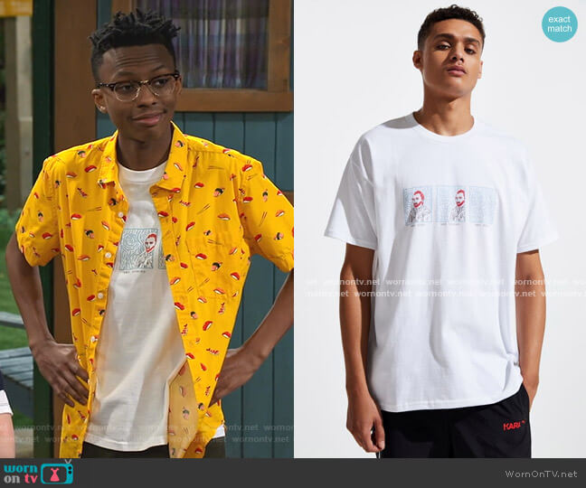 Altru Apparel Van Gone Tee worn by Noah Lambert (Israel Johnson) on Bunkd