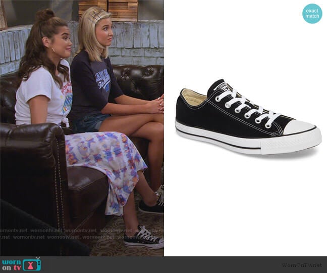 Converse Chuck Taylor All Star Sneakers worn by Alexa Mendoza (Paris Berelc) on Alexa & Katie