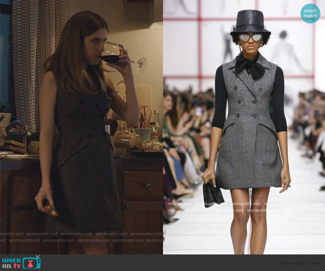 Dior Sleeveless Vest worn by Darby (Anna Kendrick) on Love Life