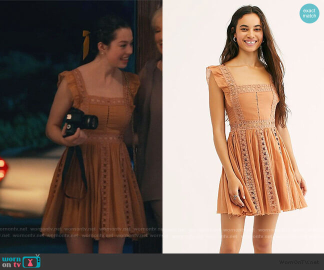Free People One Verona Dress worn by Annie Sullivan (Anneliese Judge) on Sweet Magnolias