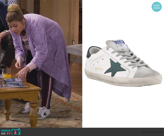 Golden Goose Superstar Sneakers worn by Stephanie Tanner (Jodie Sweetin) on Fuller House