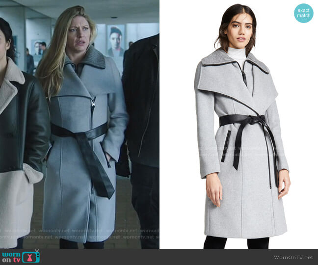 Mackage Nori-K Coat worn by Ava Sharpe (Jes Macallan) on Legends of Tomorrow