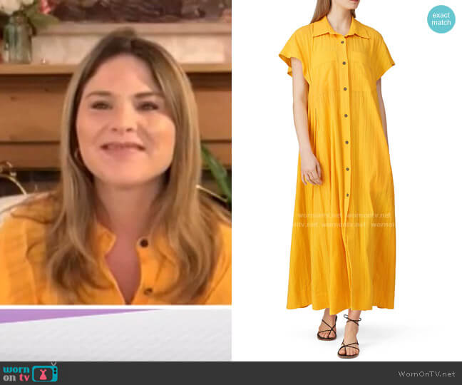 Mara Hoffman Aimilios Maxi Dress worn by Jenna Bush Hager on Today