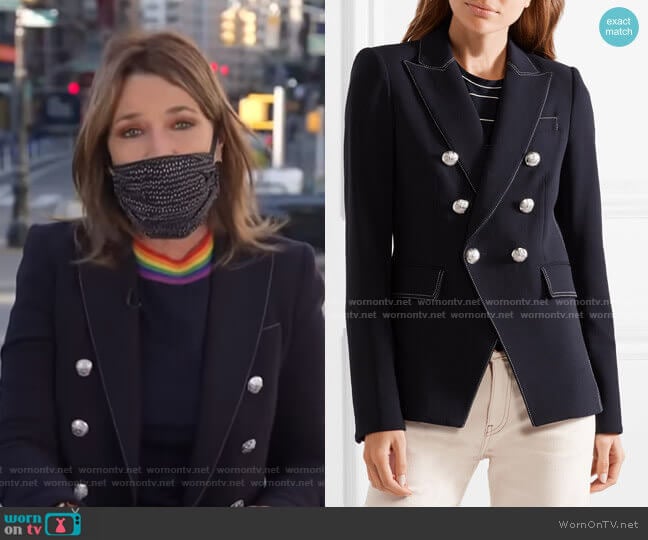 Veronica Beard Miller Blazer worn by Savannah Guthrie on Today