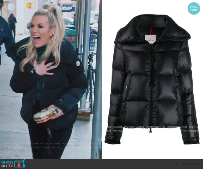 Moncler Bandama puffer Jacket worn by Tinsley Mortimer on The Real Housewives of New York City