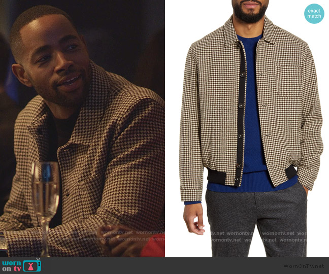 Oliver Spencer Foxham Slim Fit Wool Jacket