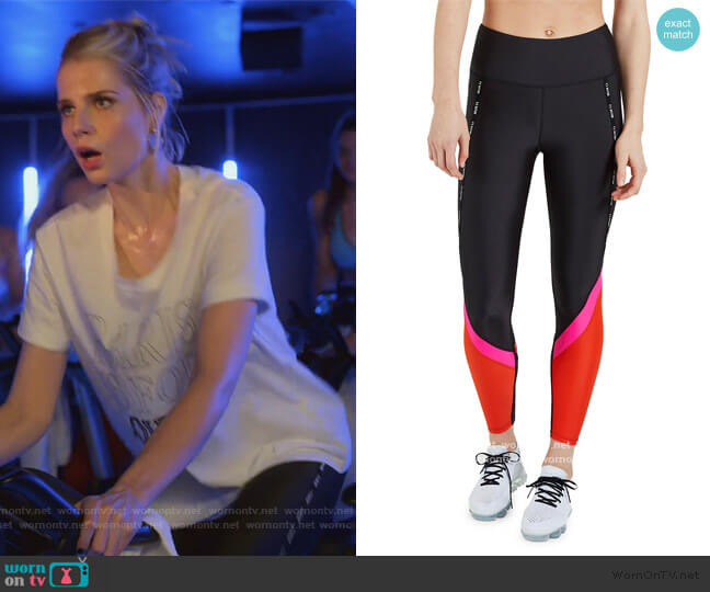 P.E Nation En Garde Leggings worn by Astrid (Lucy Boynton) on The Politician