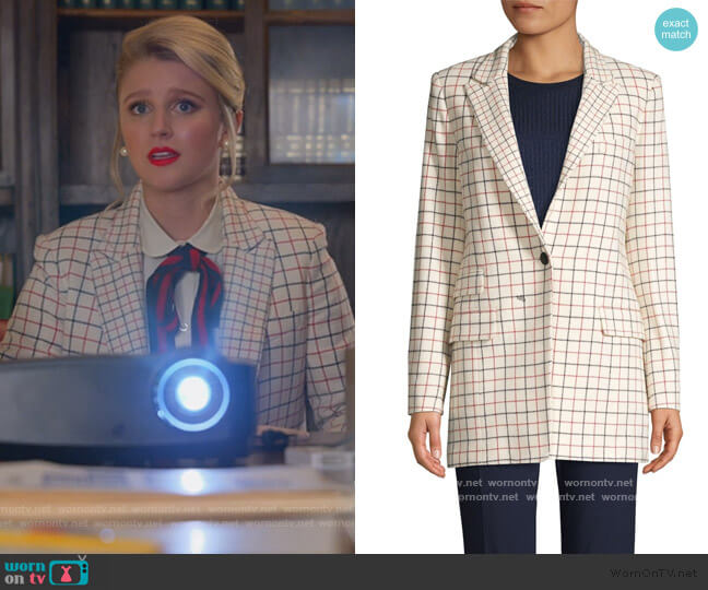 Rag and Bone Nova Blazer worn by Alice (Julia Schlaepfer) on The Politician