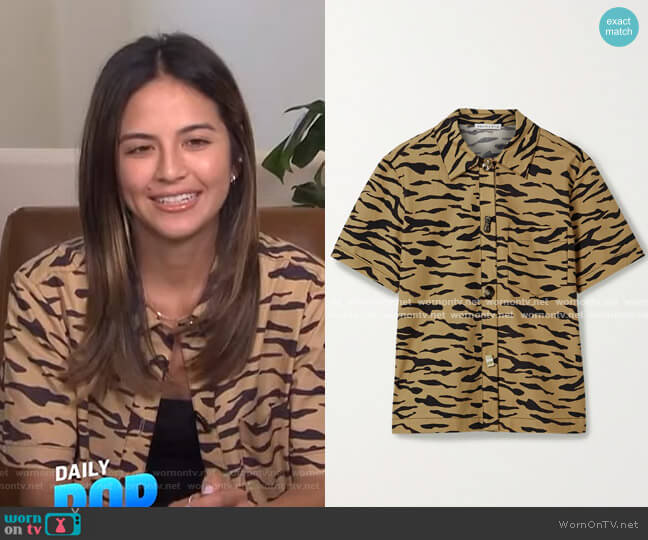 Rejina Pyo Nico Shirt worn by Erin Lim on E! News
