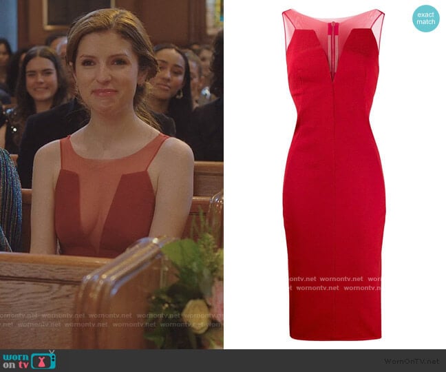 Rick Owens Mesh Panelled Dress worn by Darby (Anna Kendrick) on Love Life