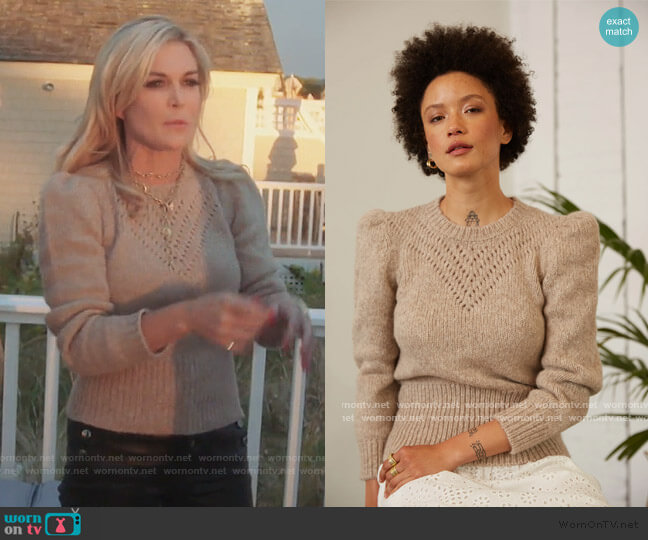 St. Roche Sissy Sweater worn by Tinsley Mortimer on The Real Housewives of New York City