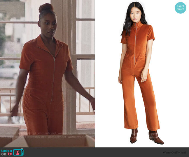 Staud Ziggy Jumpsuit worn by Issa Dee (Issa Rae) on Insecure