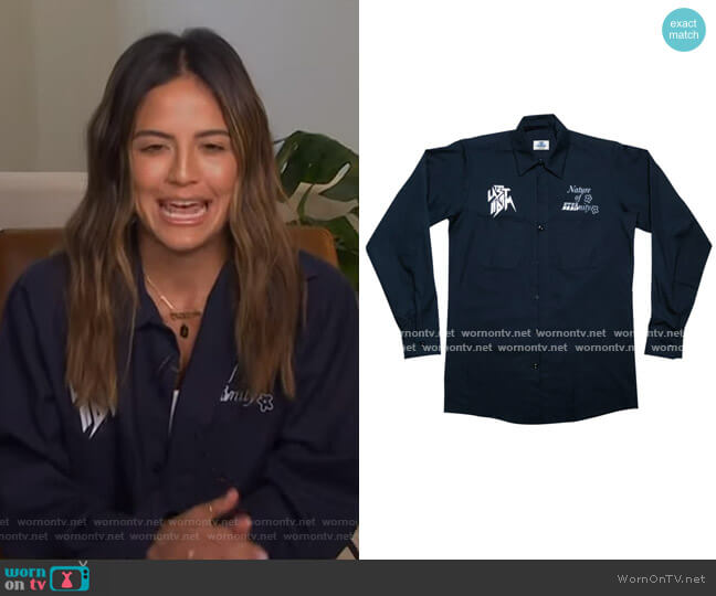 The Last Adam Nature of Eternity Work Shirt worn by Erin Lim on E! News
