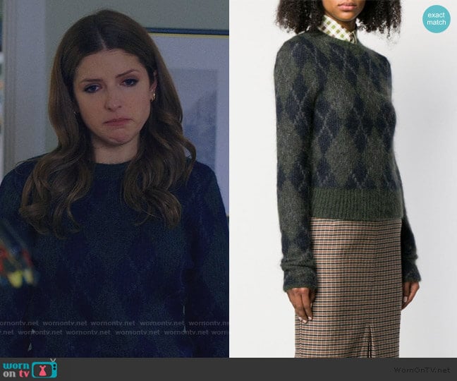 Victoria Beckham Round Neck Jumper worn by Darby (Anna Kendrick) on Love Life